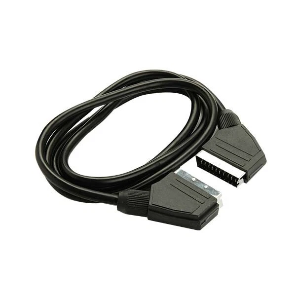 Cavo Scart - Scart 21 Poli M-M Maschio Maschio Presa Euroconnettore 1,5 metri - Immagine 1 di 2