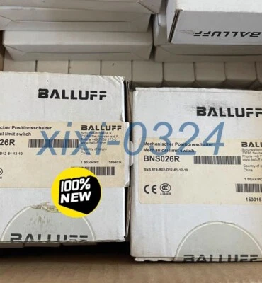 1pc NEW BALLUFF BNS 819-B02-D12-61-12-10 BNS026R limit switch DHL shipping - Image 1 of 3