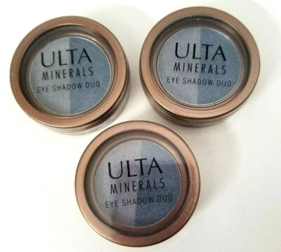 3 pk Ulta Minerals Eye Shadow Duo 0.11oz ea STORMY SKY SEALED UNBOX - Image 1 of 3