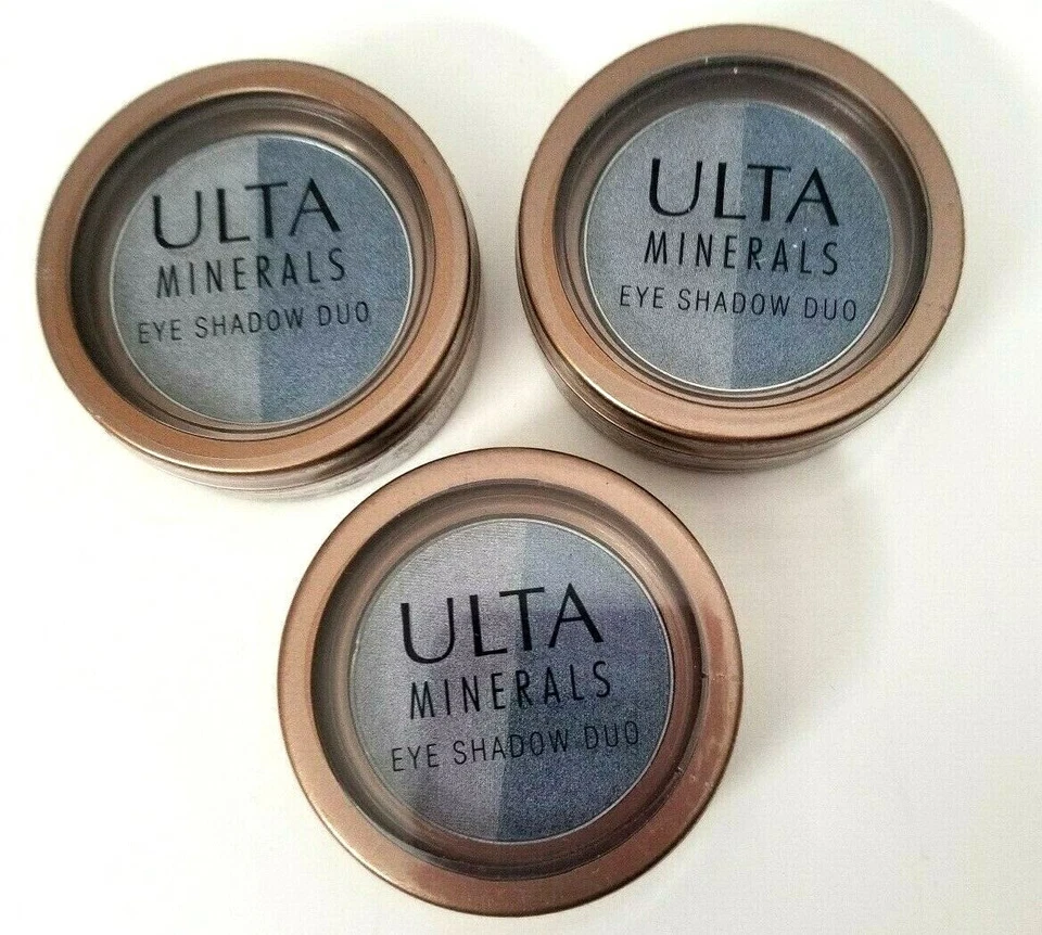 3 pk Ulta Minerals Eye Shadow Duo 0.11oz ea STORMY SKY SEALED UNBOX - Image 1 of 3