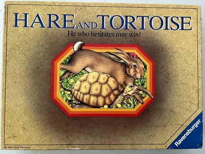 Vintage “Hare And Tortoise” Board Game - 1985 Ravensburger Complete RARE VGC - Image 1 of 4