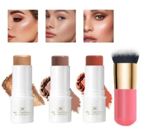 Ballindun Contour Stick, 3 Pcs Highlighter Stick, Bronzer and Blush Stick - Picture 1 of 10