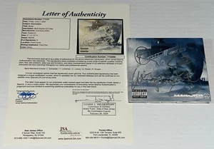 Cubierta de CD Rosenrot firmada por Rammstein Group hasta Lindemann y 4 más JSA lote completo - Imagen 1 de 5