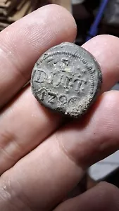 Netherlands East Indies Voc Tin Duit Doit 1796 See Picture e.113 - Picture 1 of 2