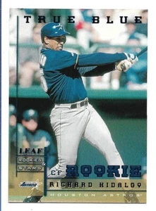 Richard Hidalgo 1998 Leaf Rookies & Stars True Blue #231 #/500 Houston Astros - Foto 1 di 2
