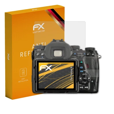 atFoliX 3x Screen Protection Film for Pentax K-1 matt&shockproof - Image 1 of 4