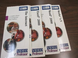 Video Professor - Learn the Internet, Excel 2000, Word 2000, and Works 4.5 - Picture 1 of 2