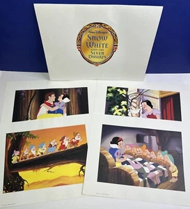 Disney Blancanieves y los siete enanos Litografía Portafolio Set de 4 - 2001 - Imagen 1 de 10