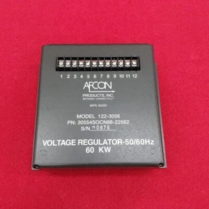 AFCON PRODUCT. VOLTAGE REGULATOR 50/60Hz, 60KW MODEL:122-3056 - Picture 1 of 4