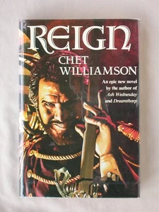 1st Ed REIGN Chet Williamson 1990 DARK HARVEST HARDCOVER HORROR BOOK - Imagen 1 de 3