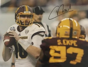 Cooper Rush Signed 8x10 Dallas Cowboys Photo Autographed Central Michigan Gdst D - Picture 1 of 8