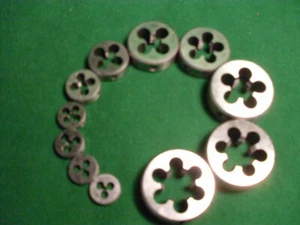 Schneideisen M3 - M20 HSS  oder HSSE-VA Aussengewindeschneider  Regelgewinde - Bild 1 von 3