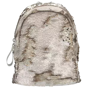 TOPModel kleiner Rucksack Gold Shopping Bag Streichpailletten Handtasche - Picture 1 of 2