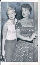 1959 Press Photo Entertainer Sisters Gypsy Rose Lee & June Havoc