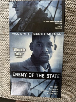 Enemy of the State 2002 VHS Smith, Hackman - Image 1 of 2