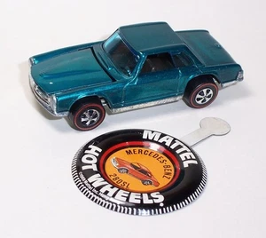 Mercedes Benz 280 SL 1969 Hot Wheels Mattel Vintage Redline - Como nuevo - Imagen 1 de 5