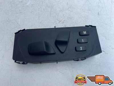 BMW E93 328i 335i 2007-2013 interruptor de control del asiento del lado del conductor delantero izquierdo OEM 07-13 Foto 1 de 4