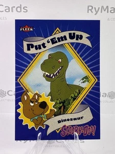 Dinosaurier 2025 Fleer Scooby-Doo #48 Put ‘Em Up Scrappy-Doo - Bild 1 von 2