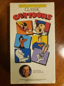 NEW Classic Cartoons Special Collector's Edition VHS Hosted By Bruce Jenner NEW - Picture 1 of 6
