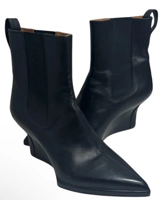 Botines Chelsea RAG & BONE Eclipse Cuero Cuña Negros Talla 39 8.5 Foto 1 de 3
