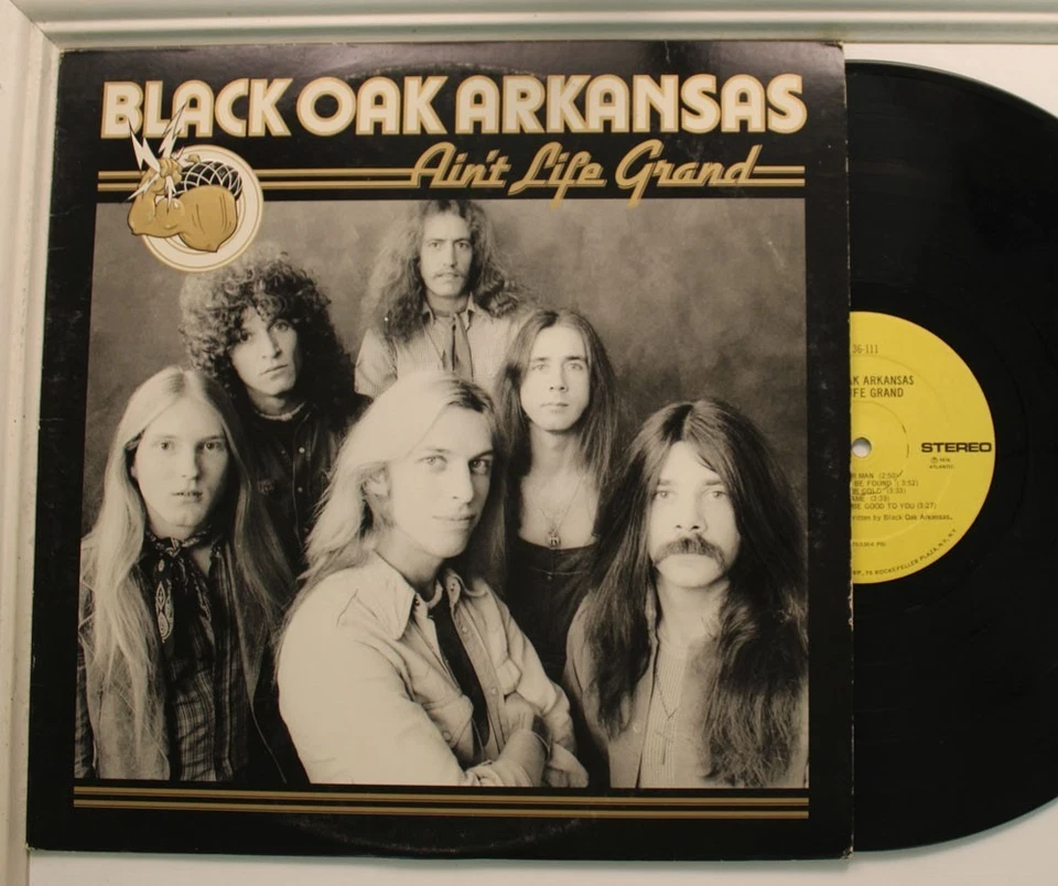 Black Oak Arkansas Lp Ain'T Life Grand On Atco - Vg+ To Vg++/ Vg++ Foto 1 de 1