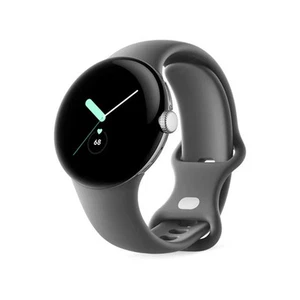 Google Pixel Watch - Cassa Argento - Cinturino Attivo Antracite - 4G LTE + Bluetooth - Foto 1 di 1