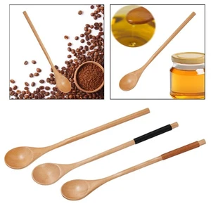 Elegant Wooden Tea Spoon Set for Fine Dining Occasions - Picture 1 of 20