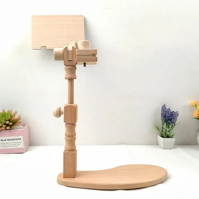 Embroidery Round Stand Plate Cross Stitch Rack Hoop Holder DIY Sewing - Image 1 of 4