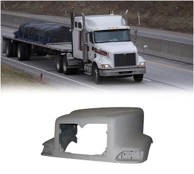 Campana extractora de fibra de vidrio de 59,5" para International 9100 SBA y 9200 SBA compatible con 3501-142-C Foto 1 de 4