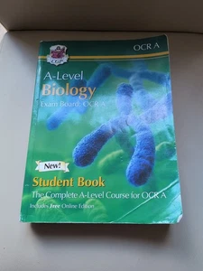 CGP A-Level Biology Student Book Complete Course OCR A Textbook - Picture 1 of 5