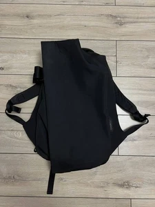 Cote & Ciel Isar EcoYarn Backpack Black Rucksack Laptop Travel Carry Luggage - Picture 1 of 8