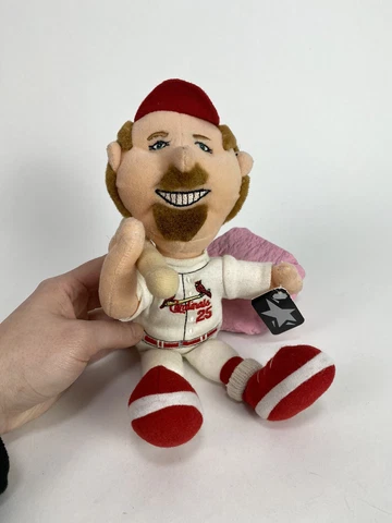 1999 St. Louis Cardinals Mark McGwire 25 Plush Doll Figure MLB Cover