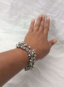 Beautiful Silpada sterling 925 Cha Cha Charms Toggle bracelet B0919