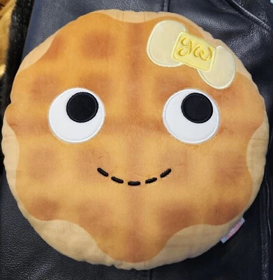 Yummy World Wendy Waffle 10" Plush Pillow by Kidrobot - Image 1 of 3