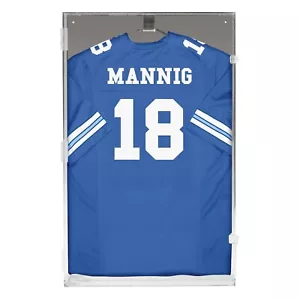 Vitrina de camiseta totalmente acrílica con marco de camiseta deportiva para fútbol y béisbol - Imagen 1 de 40
