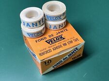 Velox Fond de Jante 17mm Reinforced Adhesive Rim Strip Tape - Two 2.19 yd. Rolls