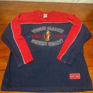 Men's Disney Store Tigger Classic Jersey Shirt Long Sleeve 1968 Size XL - Picture 1 of 9