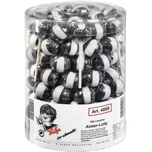 Küfa Alster Lolly Lutscher mit Lakritzgeschmack 100 Stück 1800g - Picture 1 of 1