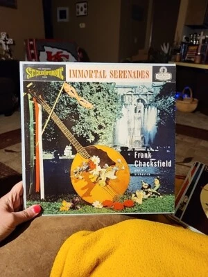 Frank Chacksfield & His Orchestra  Immortal Serenades VINYL RECORD LP Blue Back - Image 1 of 4