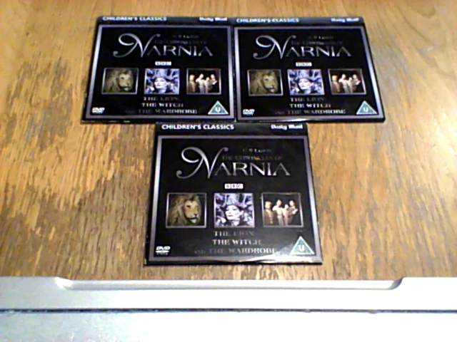 C.S. LEWIS THE CHRONICLES OF NARNIA BBC UK PAL REG 2 PROMO ONLY 3-DISC DVD 2008 - Image 1 of 1