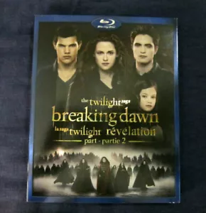 en Francais & English BLU-RAY disc Twilight saga BREAKING DAWN part 2 blueray - Picture 1 of 5