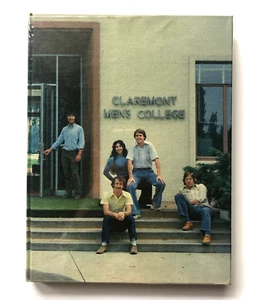 Anuario universitario Claremont 1977 para hombres Ayer años 70 fotos estudiantes deportivos CA - Imagen 1 de 10