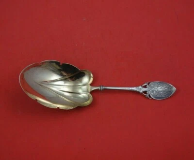 Lily aka 88 by Gorham Sterling Silver Pudding Spoon with Notched Bowl 8 1/4" - Image 1 of 3