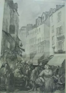 French market scene - Picture 1 of 3