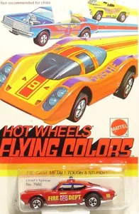 TARJETA ESPECIAL FLY COLORS HOT WHEELS REDLINE CHIEF'S - Imagen 1 de 14
