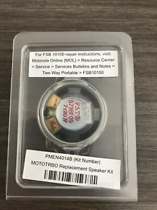Motorola PMEN4014B Replacment Speaker Kit for Mototrbo OEM - Picture 1 of 1
