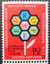 UN GENEVA	#27 MNH 1972 Europe EEC. 1.1 Swiss Francs face value = $1.22 US$