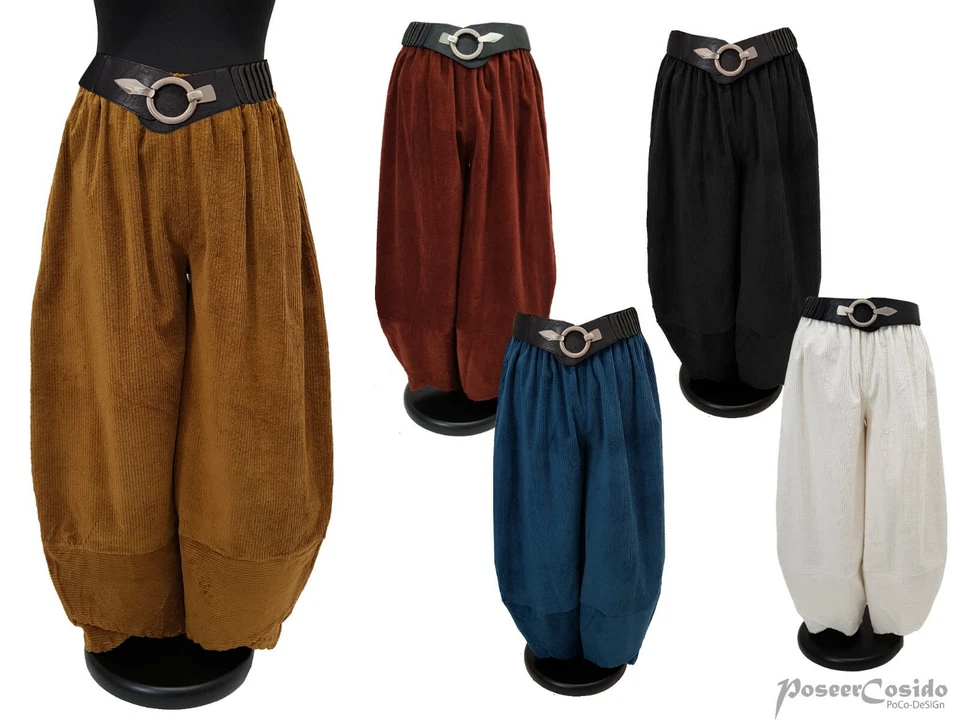 PoCo DeSiGn LAGENLOOK Breit Cord Ballon-Hose XL-XXL-XXXL 46 48 50 52 54 56 58  - Bild 1 von 1