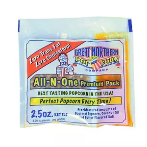 Great Northern Popcorn Kiste, Portion Packungen, 2,5 Unzen (12er Pack) Null Colestrol - Bild 1 von 4