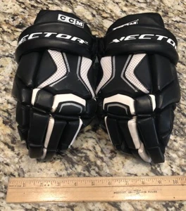 CCM VECTOR Jr 101 ICE Winter HOCKEY GLOVES. 11” 28cm NHL . Free Shipping. - Picture 1 of 14